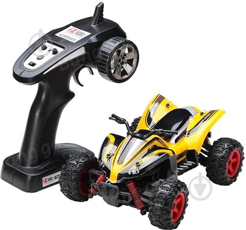 Квадроцикл Subotech CoCo 4WD на р/у 35 км/час желтый 1:24 ST-BG1510Ay - фото 2