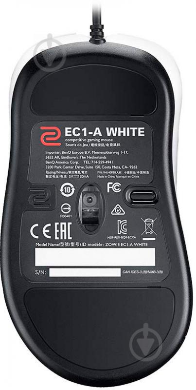 Миша Zowie EC1-A white - фото 6