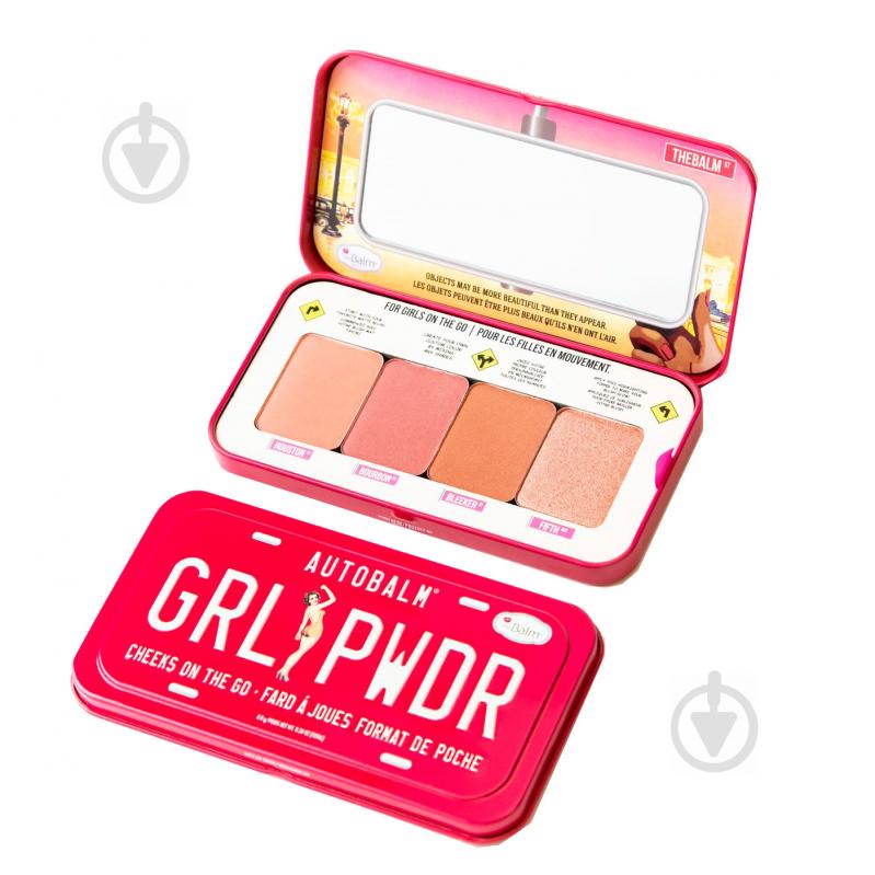 Палитра румян theBalm AutoBalm GRLPWDR - фото 1