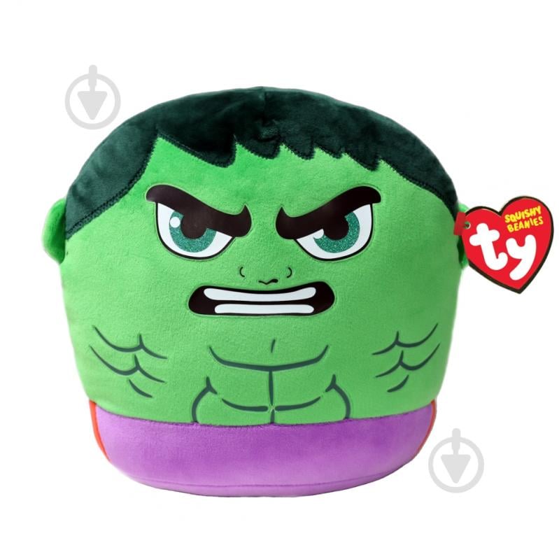 М'яка іграшка TY SQUISH-A-BOOS HULK 20 см зелений 39252 - фото 1