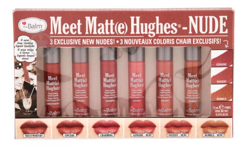 Набір мініпомад theBalm Silky Lips Meet Matte Mini Kit 8 7,2 мл - фото 1