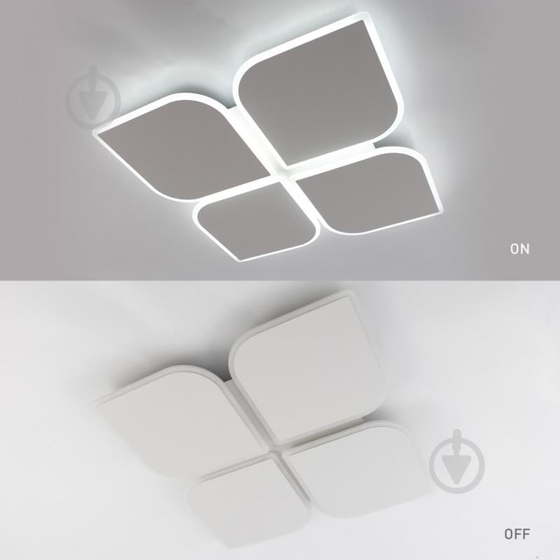 Люстра світлодіодна ESLLSE AERO 4F 70 Вт 455х455х57 мм 4x70 Вт LED-модуль білий 10457 - фото 3