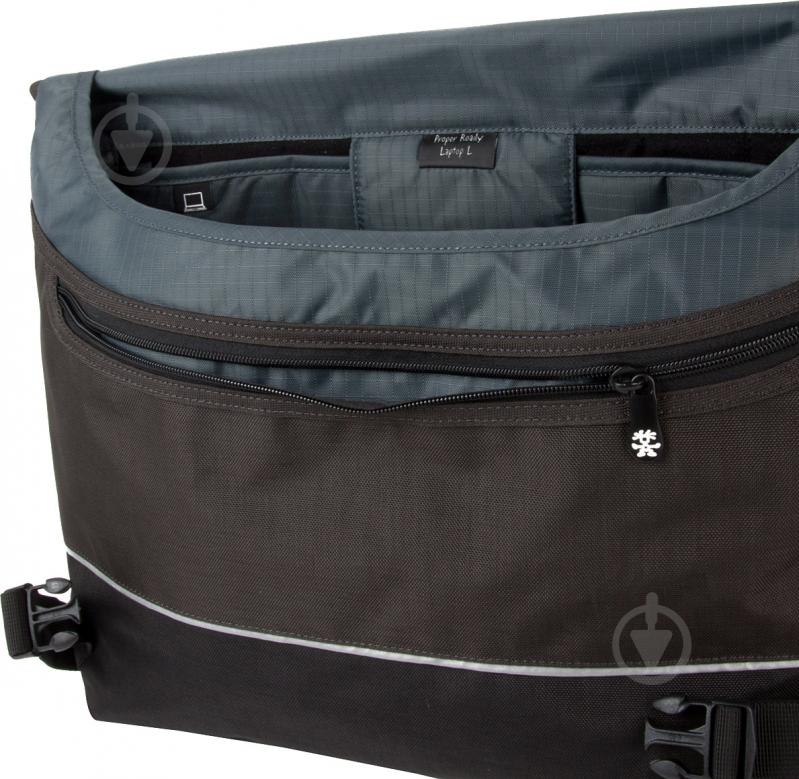 Сумка Crumpler Proper Roady Laptop L 15.4" black (PRY-L-001) - фото 3 Сумка Crumpler Proper Roady Laptop L 15.4" black (PRY-L-001) - фото 3