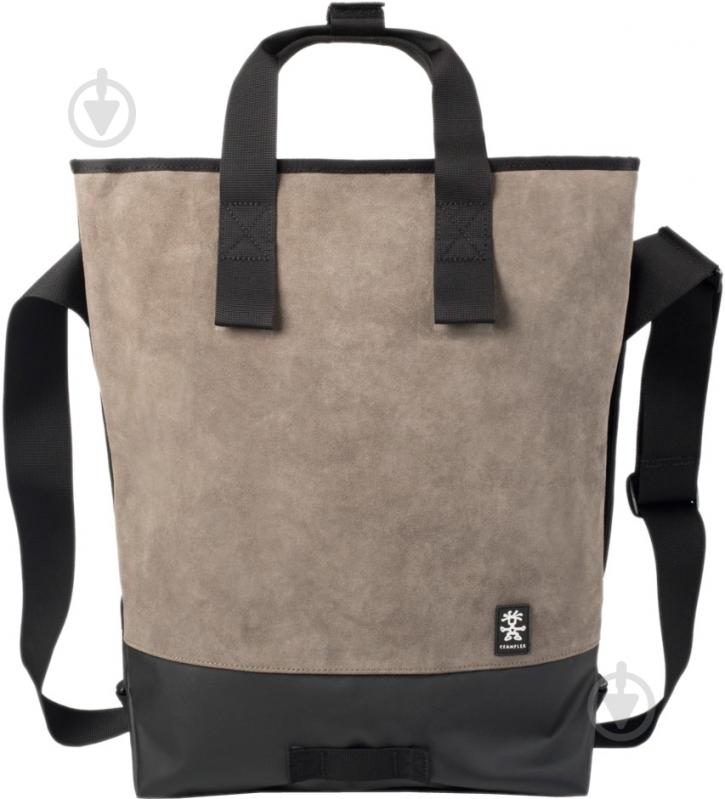 Сумка Crumpler Proper Roady Leather Messenger M 13.3" black/beige (PRYLM-M-001) - фото 1 Сумка Crumpler Proper Roady Leather Messenger M 13.3" black/beige (PRYLM-M-001) - фото 1