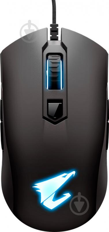 Мышь Gigabyte AORUS M4 black - фото 1