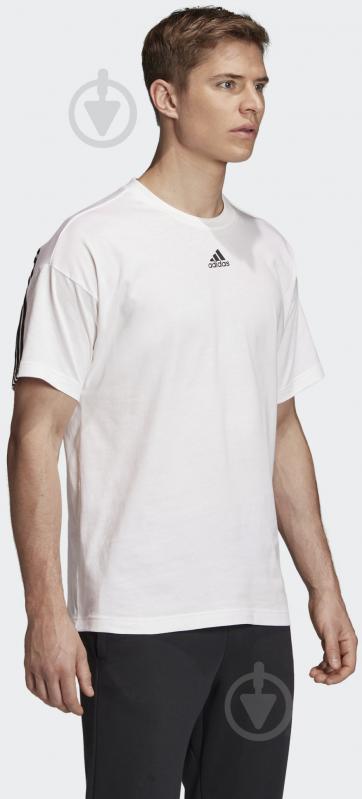 Футболка Adidas M MH 3S Tee GC9057 р.M белый - фото 4