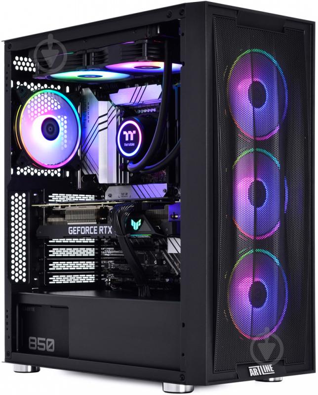 Компьютер персональный Artline Gaming X99 (X99v52) black - фото 3