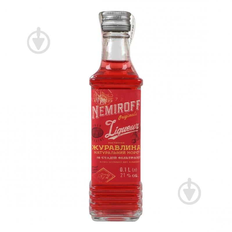 Настойка Nemiroff Клюква 0,1 л - фото 2 Настойка Nemiroff Клюква 0,1 л - фото 2