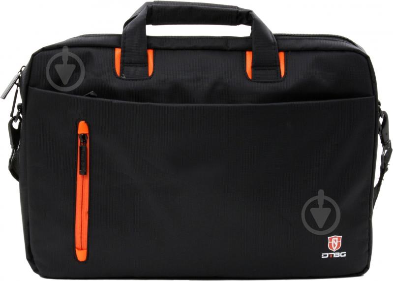 Сумка DTBG 15.6" black/orange (D8338BL-15.6) - фото 1
