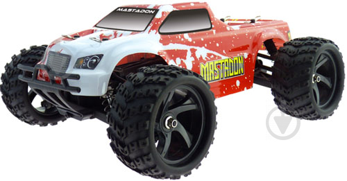 Автомобиль на р/у Himoto Monster Truck Mastadon Brushed красный 1:18 E18MTr - фото 1