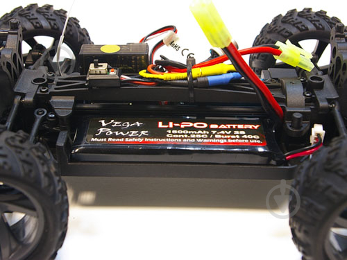 Автомобиль на р/у Himoto Monster Truck Mastadon Brushless черный 1:18 E18MTLb - фото 5