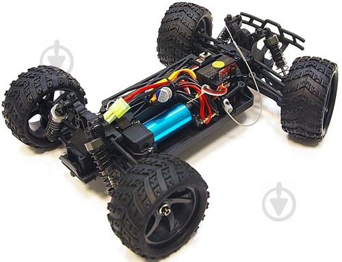 Автомобиль на р/у Himoto Monster Truck Mastadon Brushless черный 1:18 E18MTLb - фото 6