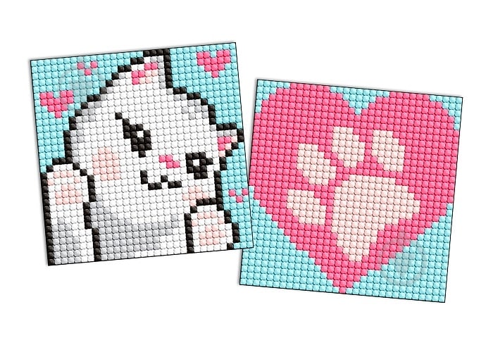 Алмазная мозаика Белые Лапки Ideyka - фото 1