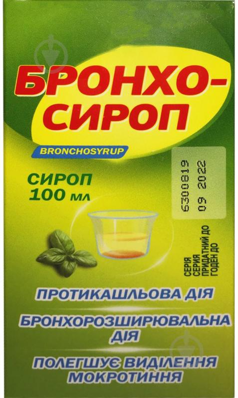 Бронхосироп сироп 100 мл - фото 1