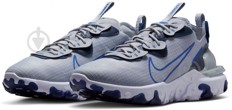 Кросівки чоловічі Nike REACT VISION HQ3819-004 р.41 сірі - фото 3 Кросівки чоловічі Nike REACT VISION HQ3819-004 р.41 сірі - фото 3