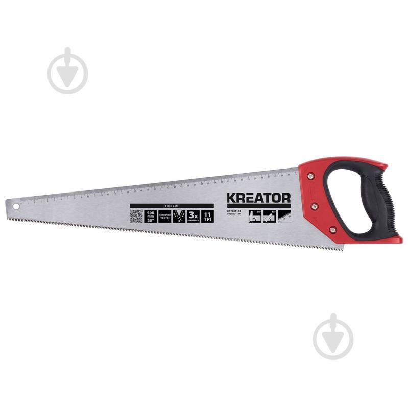 Пила по дереву 500 мм Kreator KRT801102 - фото 1