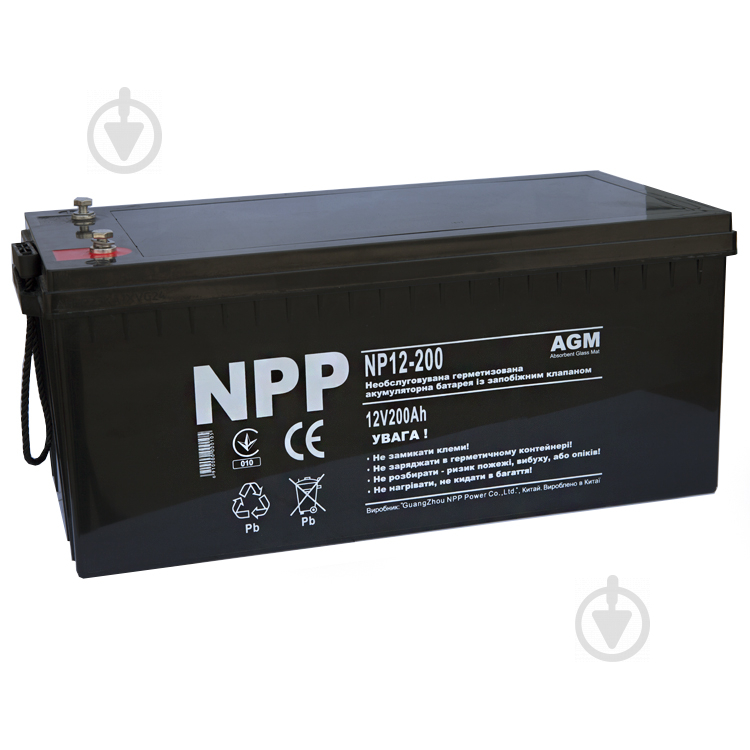 Батарея аккумуляторная для ИБП NPP NP12200 - фото 2