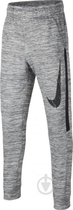 Брюки Nike B NK THERMA TAPR PANT GFX CJ7830-010 р. L черный - фото 1