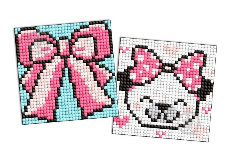 Алмазная мозаика Бантик Ideyka - фото 1