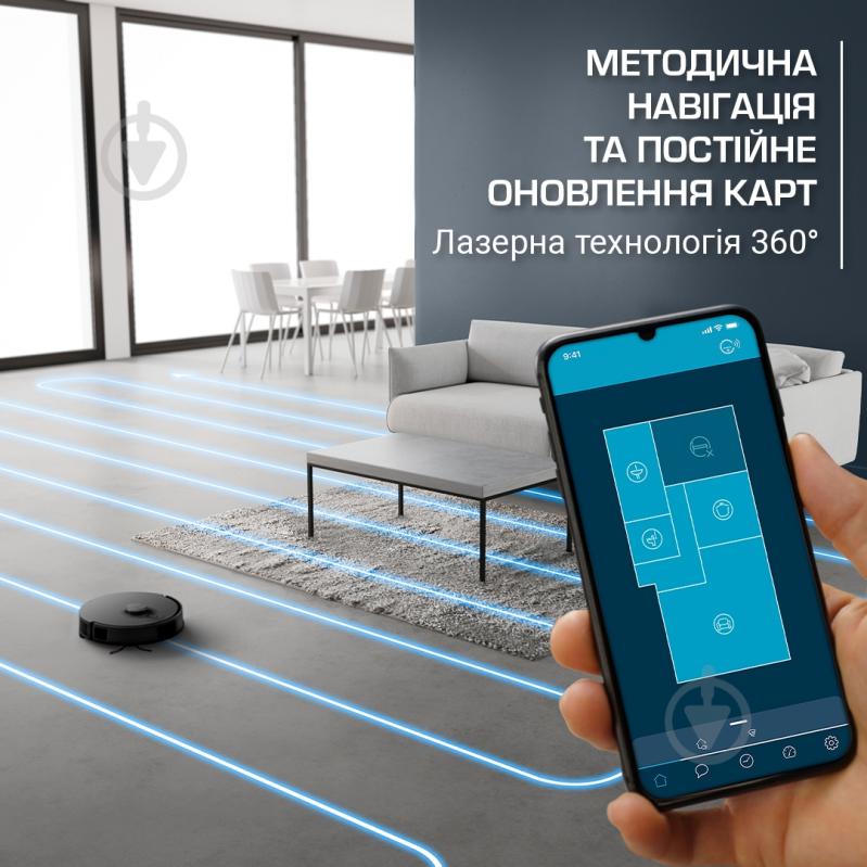 Робот-пилосос Rowenta X-PLORER Serie S135+ STANDARD RR91D5WH black - фото 7 Робот-пилосос Rowenta X-PLORER Serie S135+ STANDARD RR91D5WH black - фото 7