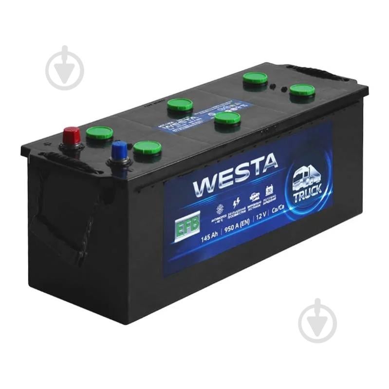 Акумулятор автомобільний Westa EFB 145Ah 950A 12V «+» ліворуч (WEFB145) - фото 1 Акумулятор автомобільний Westa EFB 145Ah 950A 12V «+» ліворуч (WEFB145) - фото 1