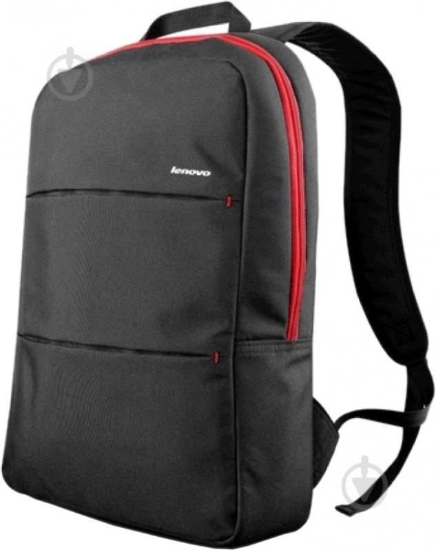 Рюкзак LENOVO Simple Backpack 15.6" black/red (0B47304) - фото 1