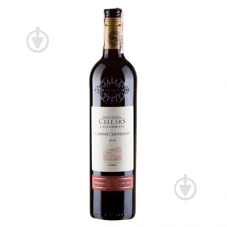 Вино Western Cellars красное сухое Cabernet Sauvignon 750 мл - фото 1