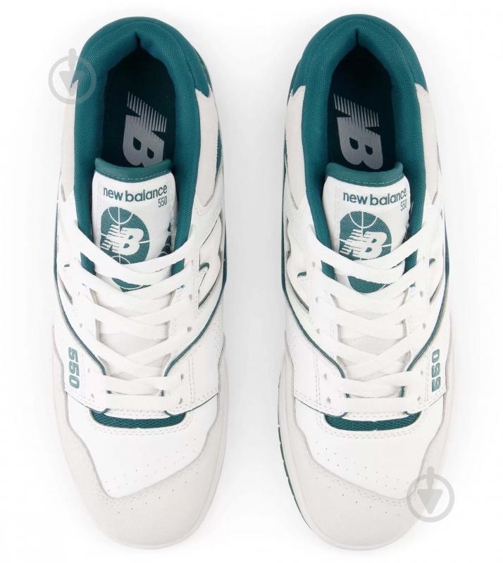 Кросівки чоловічі New Balance 550 BB550STA р.44,5 білі - фото 3