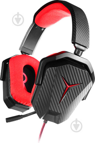 Навушники Lenovo Y Gaming Stereo Headset black/red - фото 1