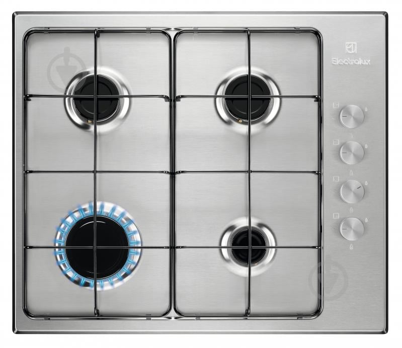 Варильна поверхня газова Electrolux KGS6404SX - фото 1