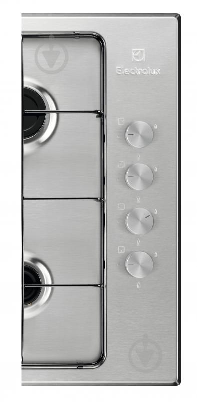 Варильна поверхня газова Electrolux KGS6404SX - фото 2