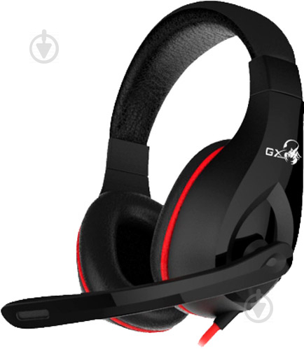 Навушники Genius HS-G560 black/red - фото 1