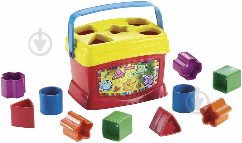 Ведерко с кубиками Fisher Price К7167 - фото 1