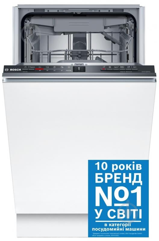 Вбудовувана посудомийна машина Bosch SPV2HMX03K - фото 2