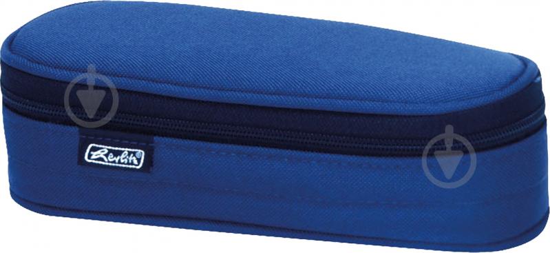 Пенал Be.Bag Case Blue 11415916 Herlitz синий - фото 1