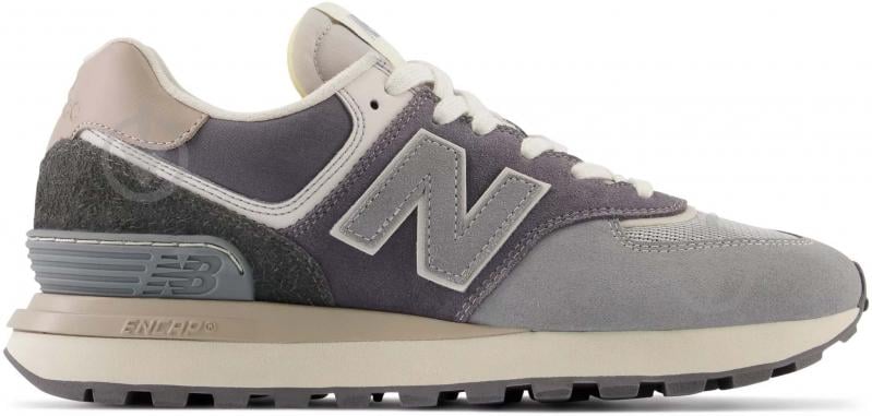 Кросівки чоловічі New Balance 574 U574LGG2 р.44 сірі - фото 1