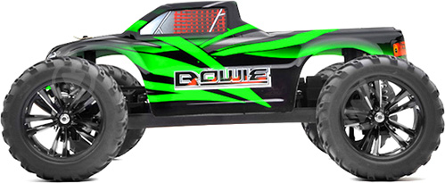 Автомобиль на р/у Himoto Monster Truck Bowie Brushless зеленый 1:10 E10MTLg - фото 3