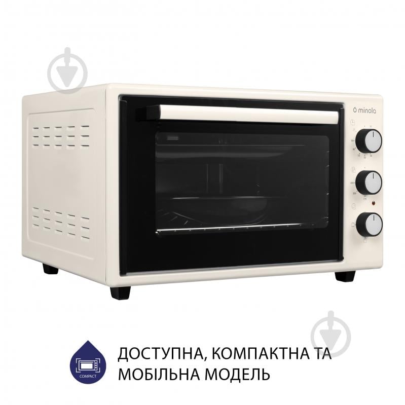 Электрическая мини-печь Minola FOE 3714 IV - фото 4