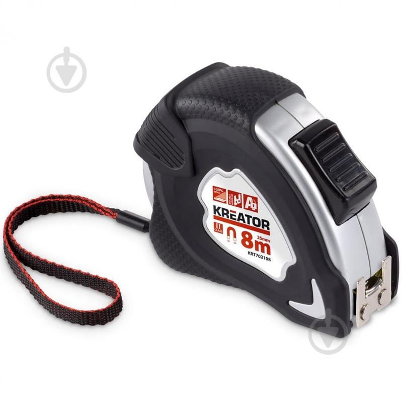 Рулетка Kreator KRT702108 8 м x 25 мм - фото 1