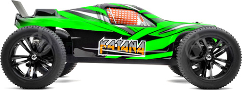 Автомобиль на р/у Himoto Трагги Katana Brushless зеленый 1:10 E10XTLg - фото 4