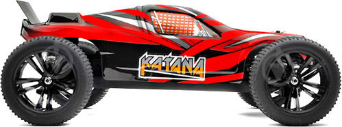 Автомобиль на р/у Himoto Трагги Katana Brushless красный 1:10 E10XTLr - фото 4