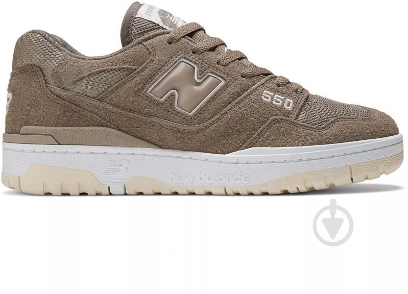 Кросівки чоловічі New Balance 550 BB550PHA р.42 коричневі - фото 1