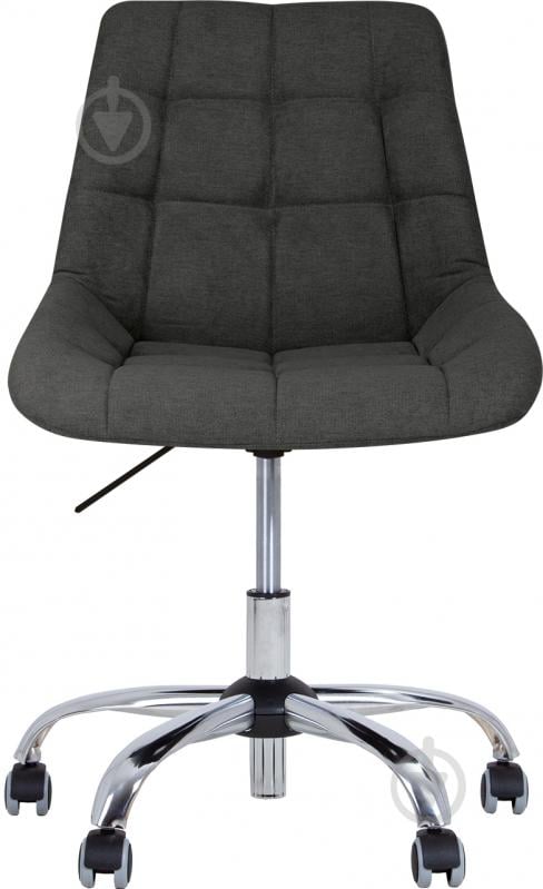 Крісло Nowy Styl NICOLE GTS (J) CHR61 SQR (CH) SORO-95 темно-сірий - фото 2