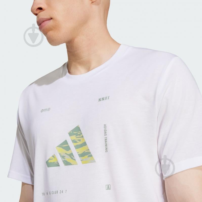 Футболка Adidas M BOX LOGO G T JD8232 р.XL білий - фото 4 Футболка Adidas M BOX LOGO G T JD8232 р.XL білий - фото 4