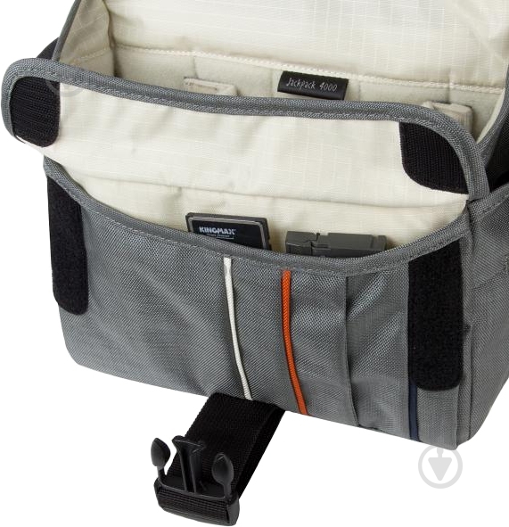 Сумка Crumpler Jackpack mouse grey/off white JP4000-004 - фото 4 Сумка Crumpler Jackpack mouse grey/off white JP4000-004 - фото 4