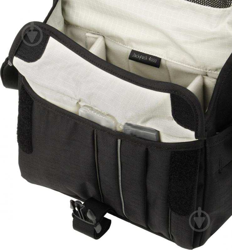Сумка Crumpler Jackpack dull black/mouse grey JP4000-001 - фото 2