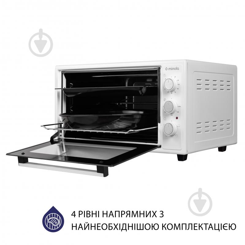 Электрическая мини-печь Minola FOEV 4815 WH - фото 7