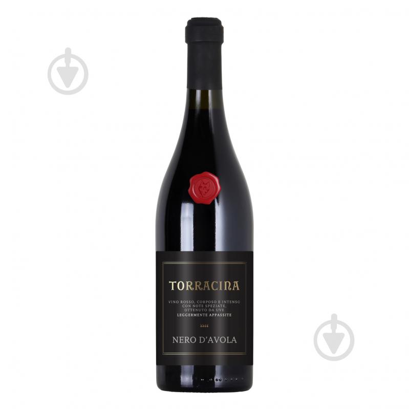 Вино Botter Torracina Nero d'Avola Appassite Sicilia DOC красное сухое 0,75 л - фото 1