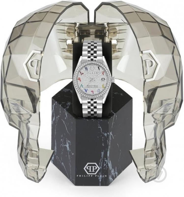 Наручные часы Date Superlative Philipp Plein silver (Ppwyaa0723) - фото 3