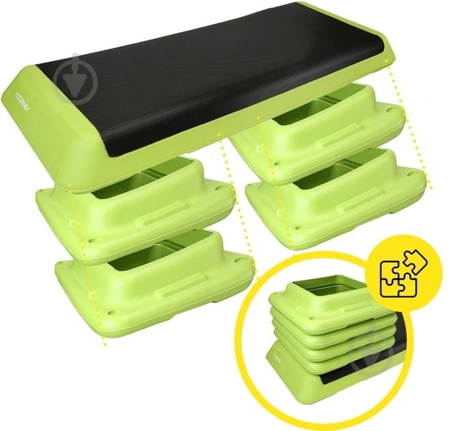 Степ-платформа Cornix XR-0401 Green/Black - фото 6 Степ-платформа Cornix XR-0401 Green/Black - фото 6